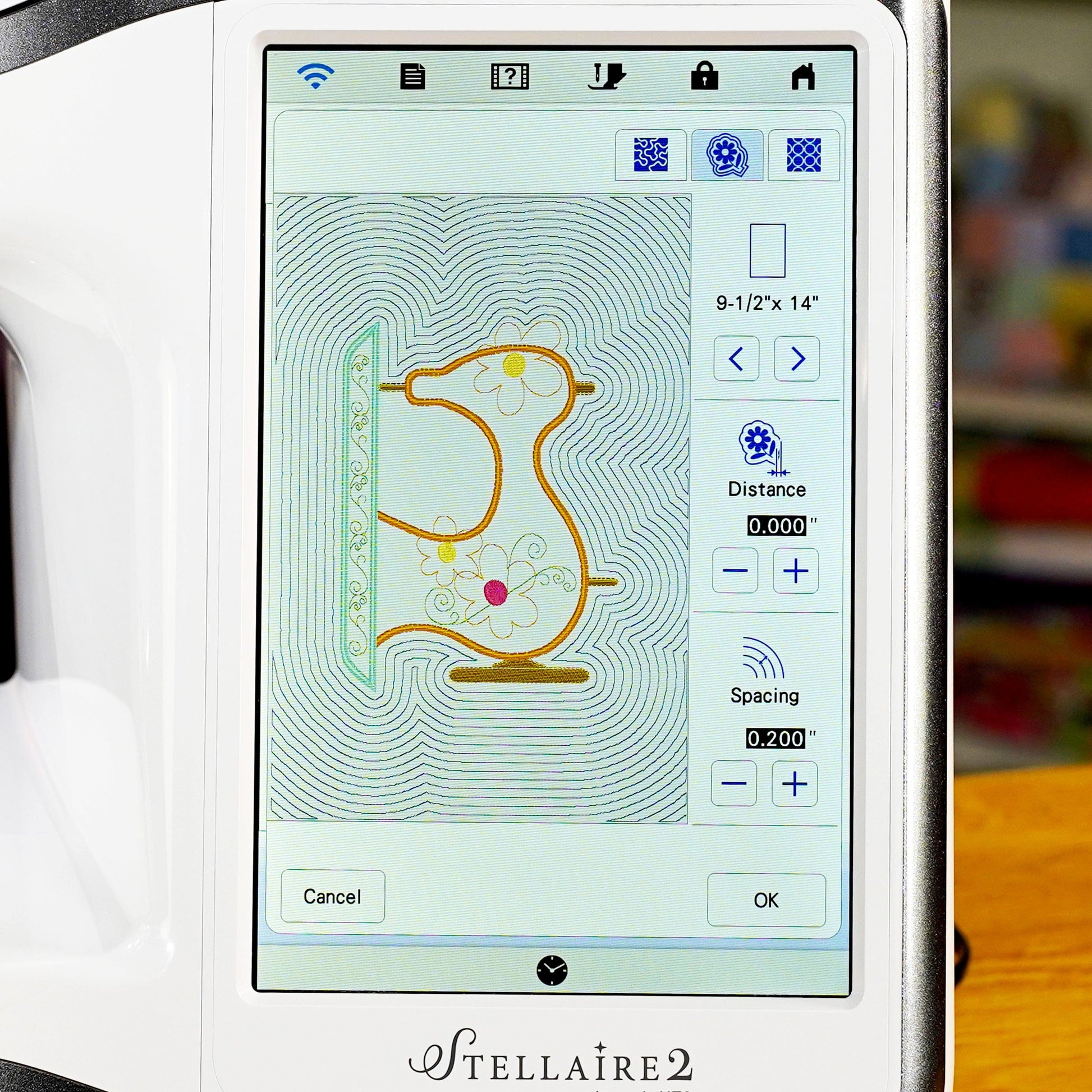 Brother Sewing Machines Brother Innov-is Stellaire XE2 Embroidery Only Machine  - The Sewing Studio