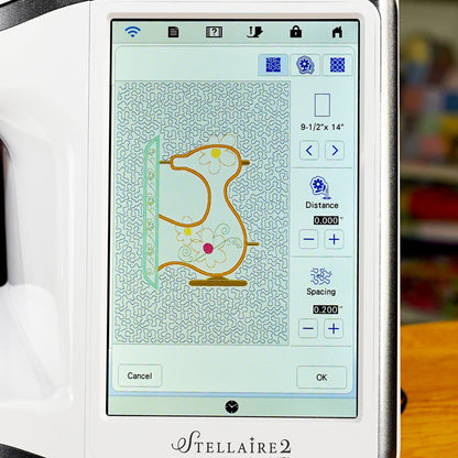 Brother Sewing Machines Brother Innov-is Stellaire XE2 Embroidery Only Machine  - The Sewing Studio