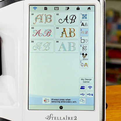 Brother Sewing Machines Brother Innov-is Stellaire XE2 Embroidery Only Machine  - The Sewing Studio