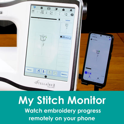 Brother Sewing Machines Brother Innov-is Stellaire XE2 Embroidery Only Machine  - The Sewing Studio