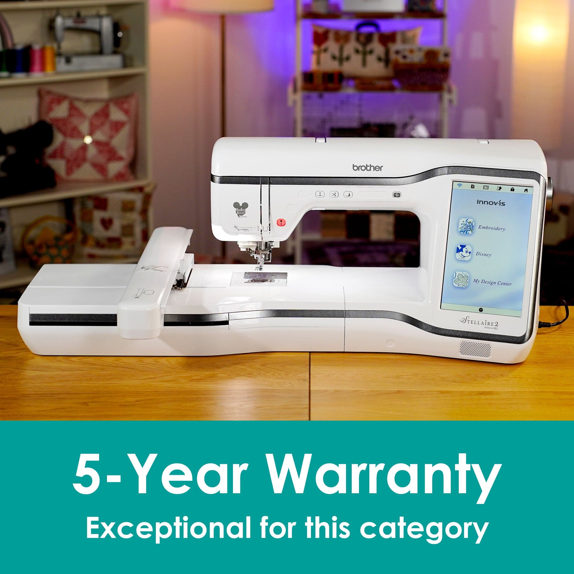 Brother Sewing Machines Brother Innov-is Stellaire XE2 Embroidery Only Machine  - The Sewing Studio