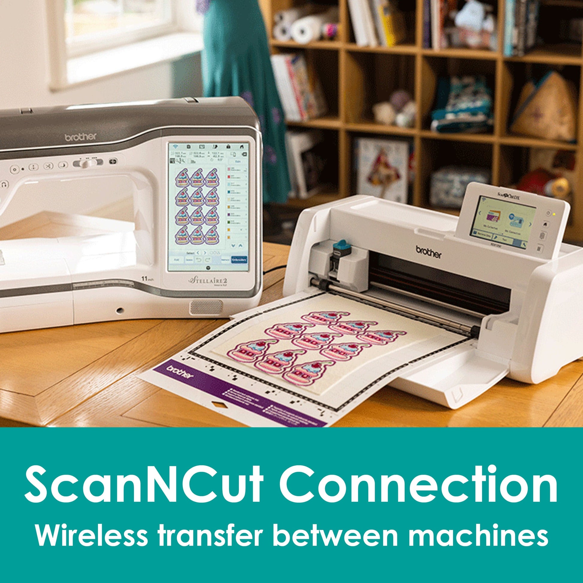 Brother Sewing Machines Brother Innov-is Stellaire XE2 Embroidery Only Machine  - The Sewing Studio