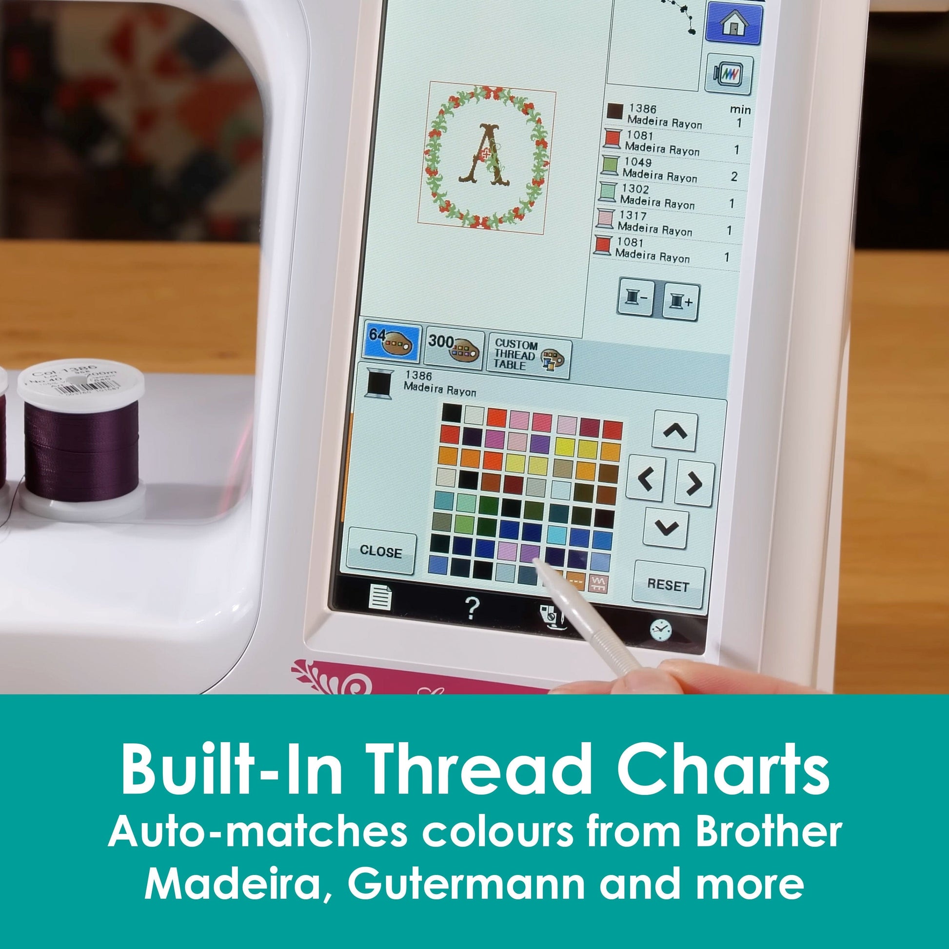 Brother Sewing Machines Brother Innov-is V3LE Embroidery Machine  - The Sewing Studio