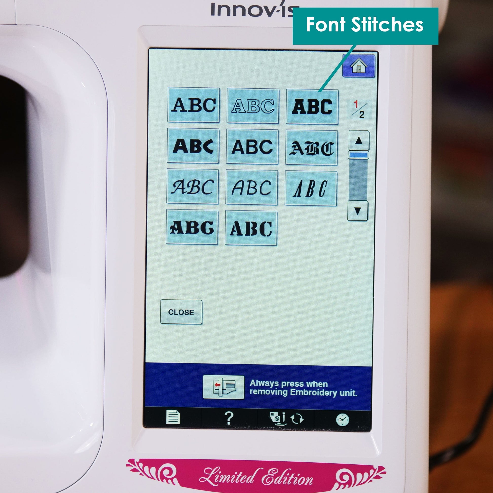 Brother Sewing Machines Brother Innov-is V3LE Embroidery Only Machine  - The Sewing Studio