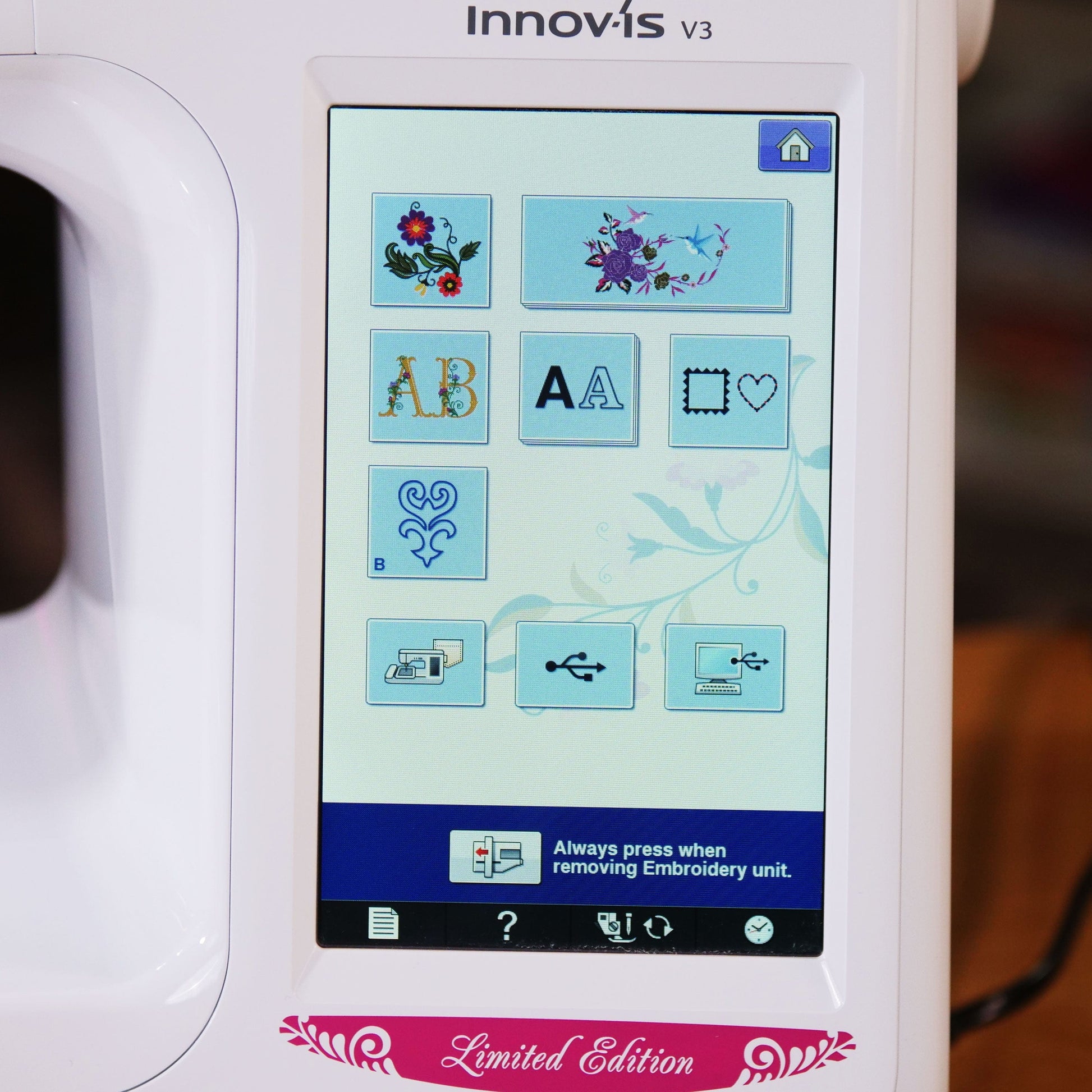 Brother Sewing Machines Brother Innov-is V3LE Embroidery Only Machine  - The Sewing Studio