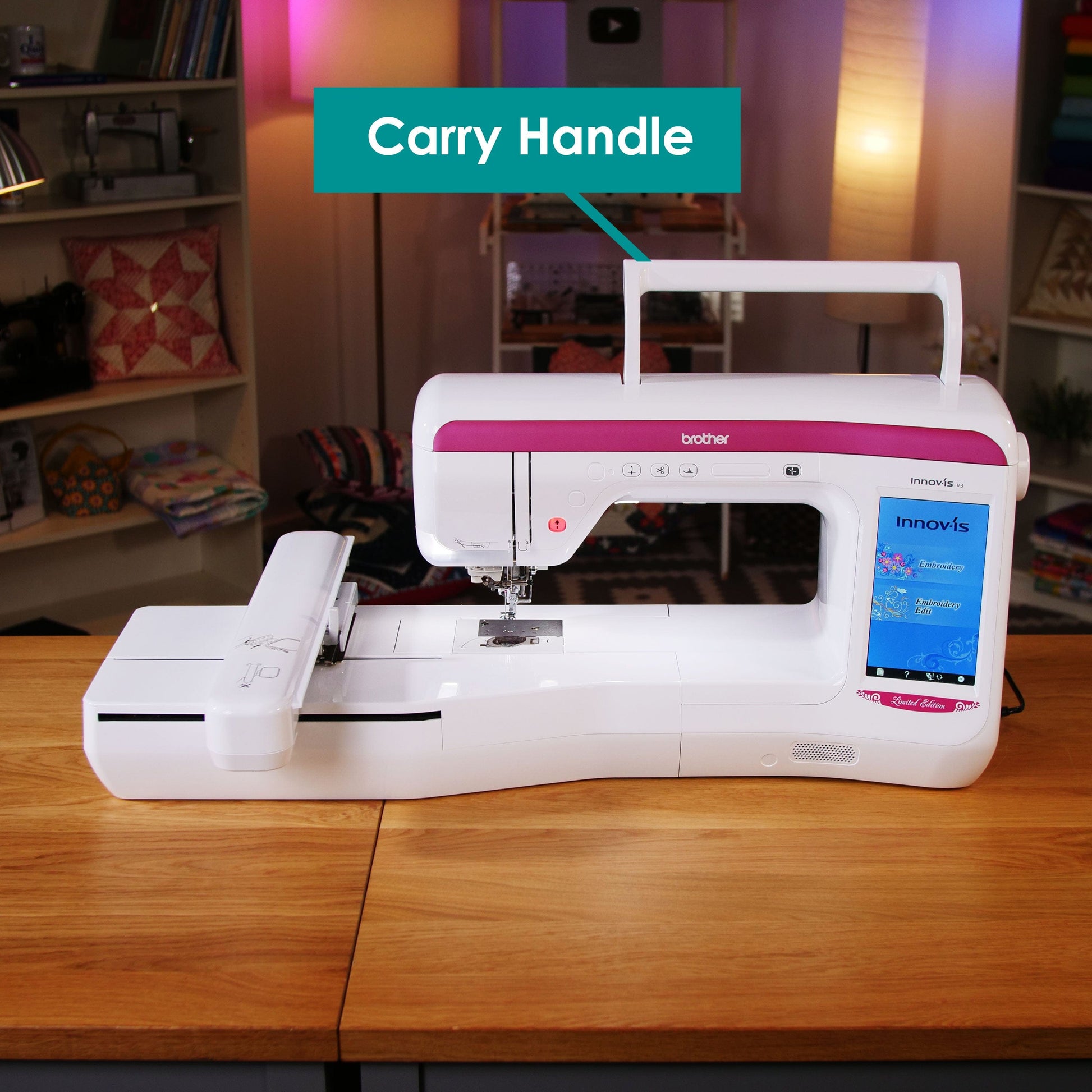Brother Sewing Machines Brother Innov-is V3LE Embroidery Only Machine  - The Sewing Studio