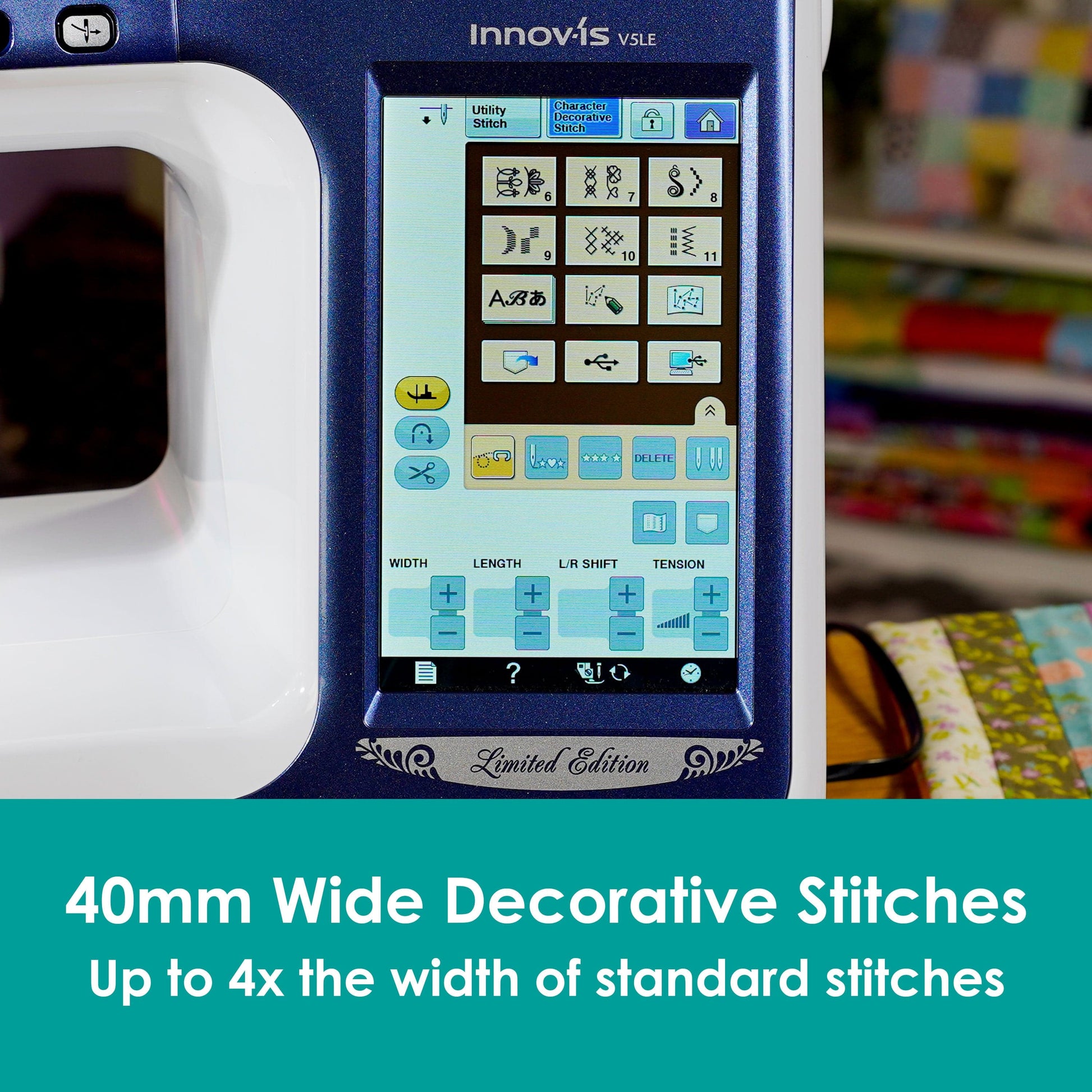 Brother Sewing Machines Brother Innov-is V5LE Sewing & Embroidery Machine  - The Sewing Studio