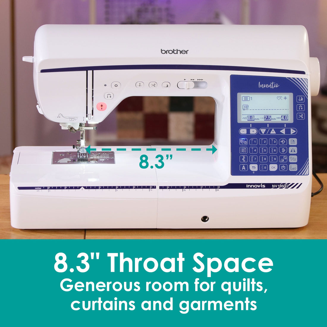 Brother Sewing Machines Brother Inventio NV1850Q Sewing Machine  - The Sewing Studio