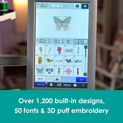 Brother Sewing Machines Brother PR1060W Entrepreneur Pro W 10-Needle Embroidery Machine  - The Sewing Studio