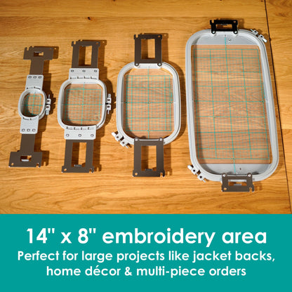 Brother Sewing Machines Brother PR1060W Entrepreneur Pro W 10-Needle Embroidery Machine  - The Sewing Studio