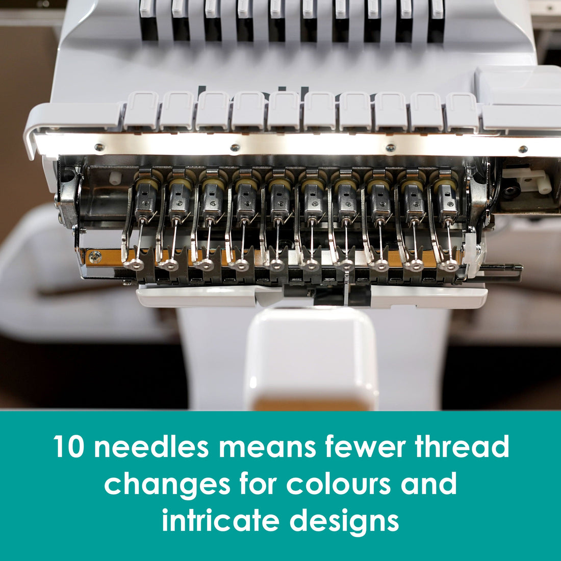 Brother Sewing Machines Brother PR1060W Entrepreneur Pro W 10-Needle Embroidery Machine  - The Sewing Studio