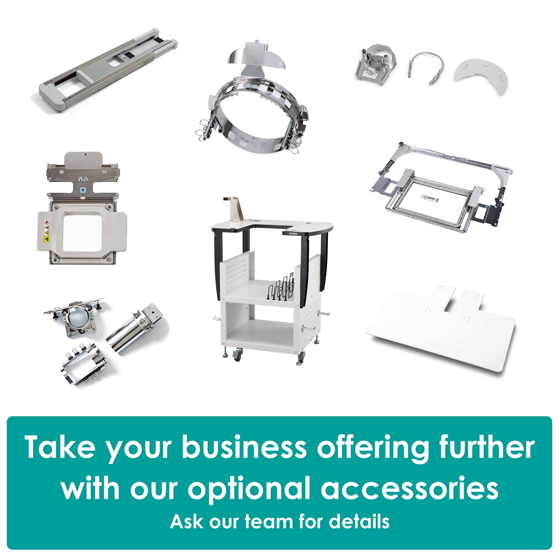 Brother Sewing Machines Brother PR1X Embroidery Only Machine  - The Sewing Studio