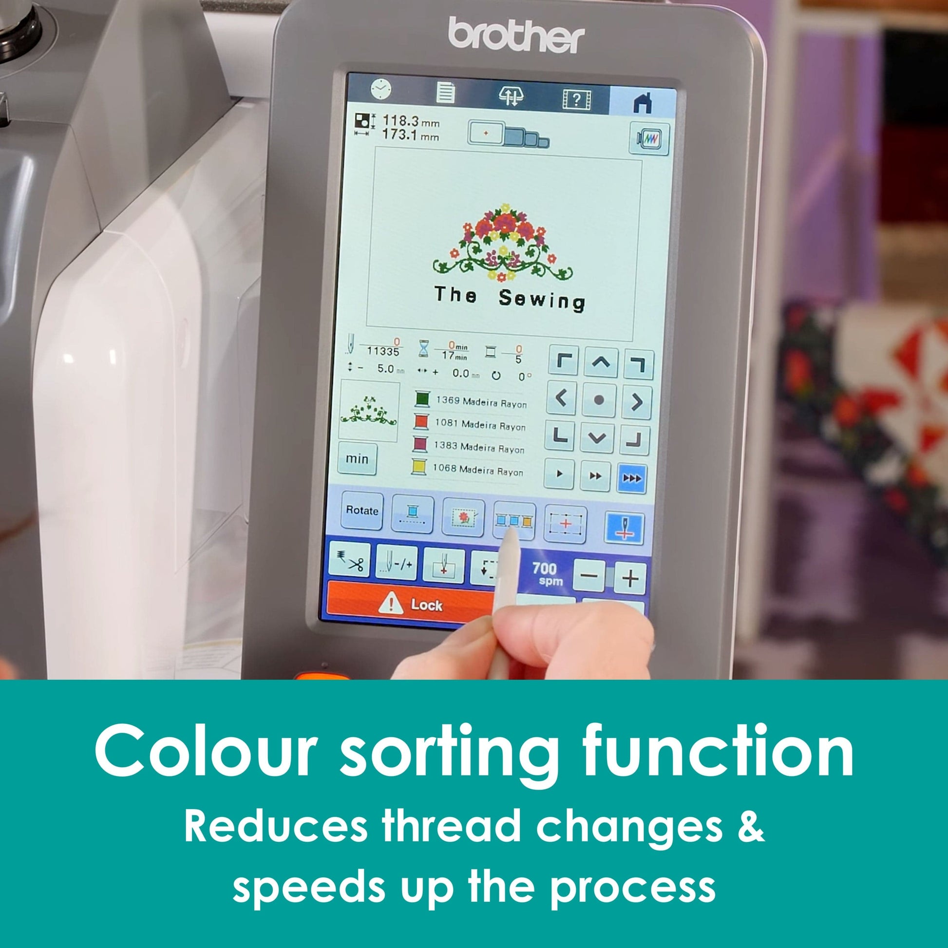 Brother Sewing Machines Brother PR1X Embroidery Only Machine  - The Sewing Studio