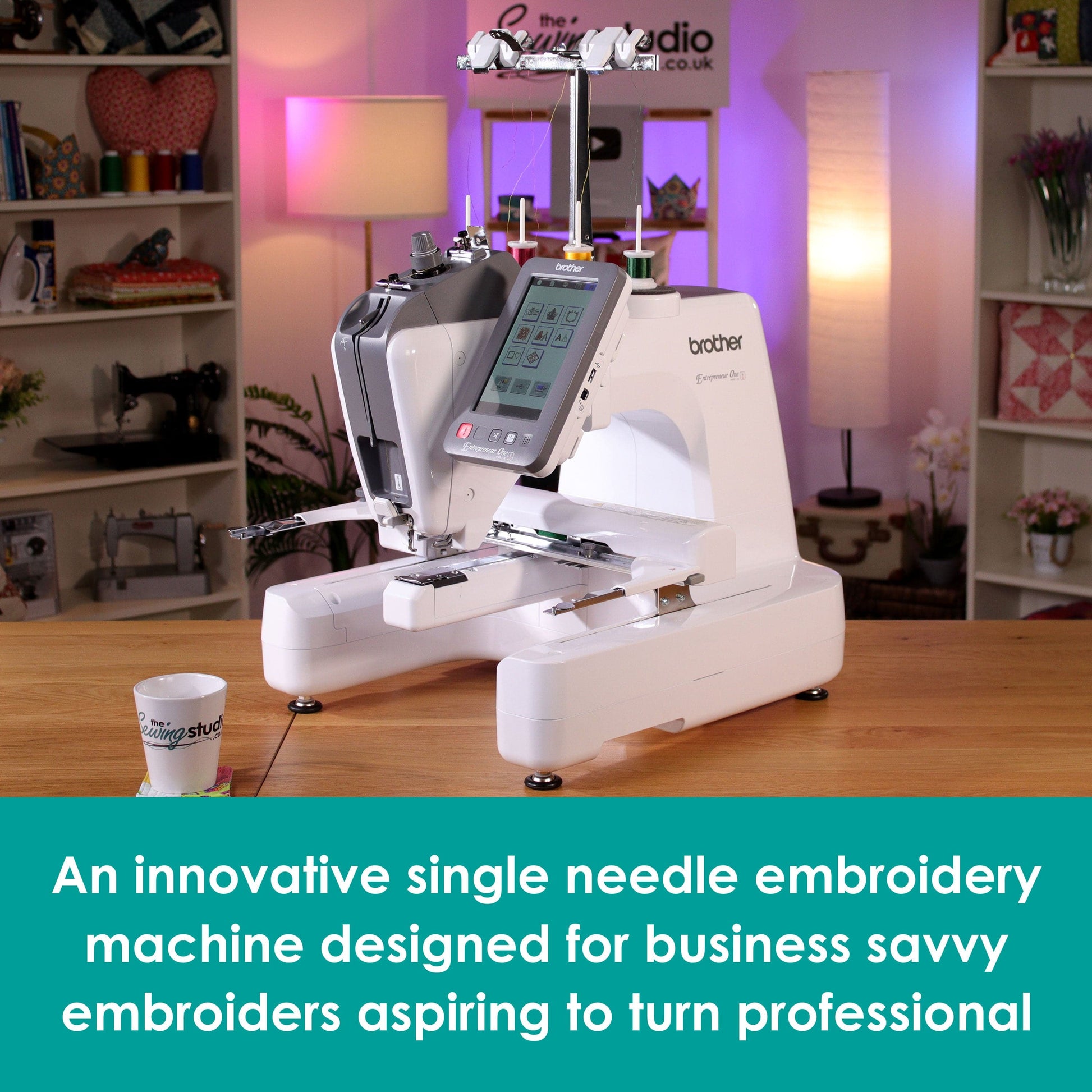 Brother Sewing Machines Brother PR1X Embroidery Only Machine  - The Sewing Studio