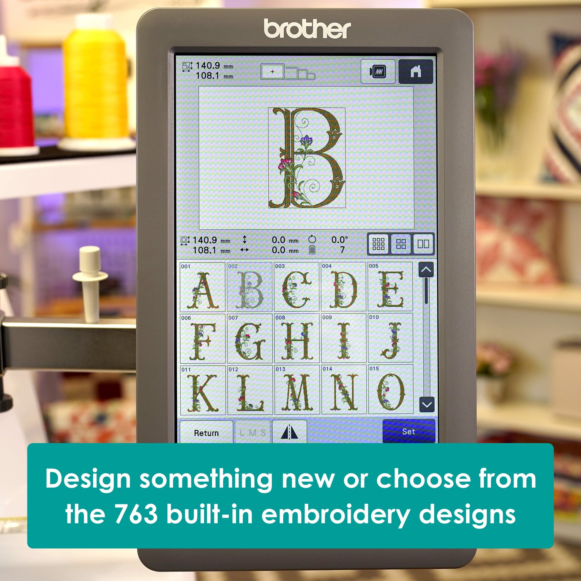 Brother Sewing Machines Brother PR680W Embroidery Machine  - The Sewing Studio