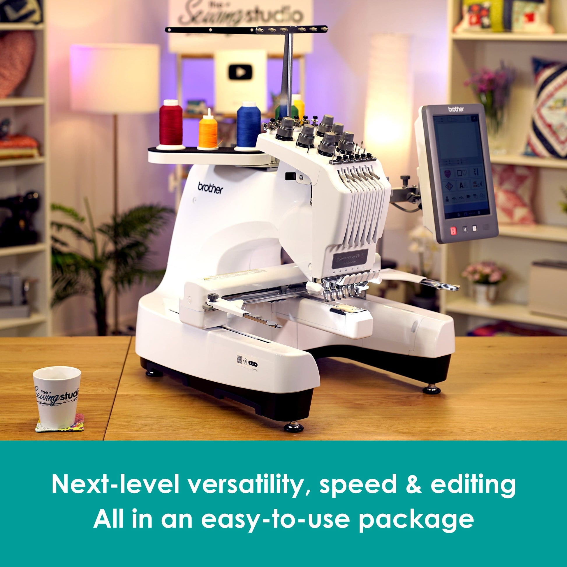Brother Sewing Machines Brother PR680W Embroidery Machine  - The Sewing Studio