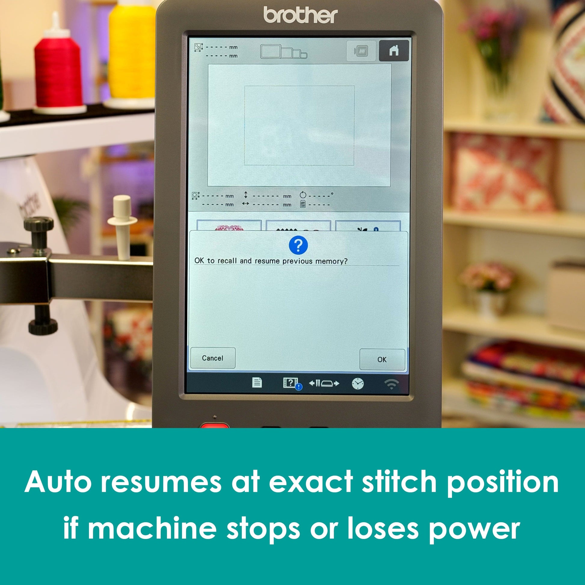 Brother Sewing Machines Brother PR680W Embroidery Machine  - The Sewing Studio