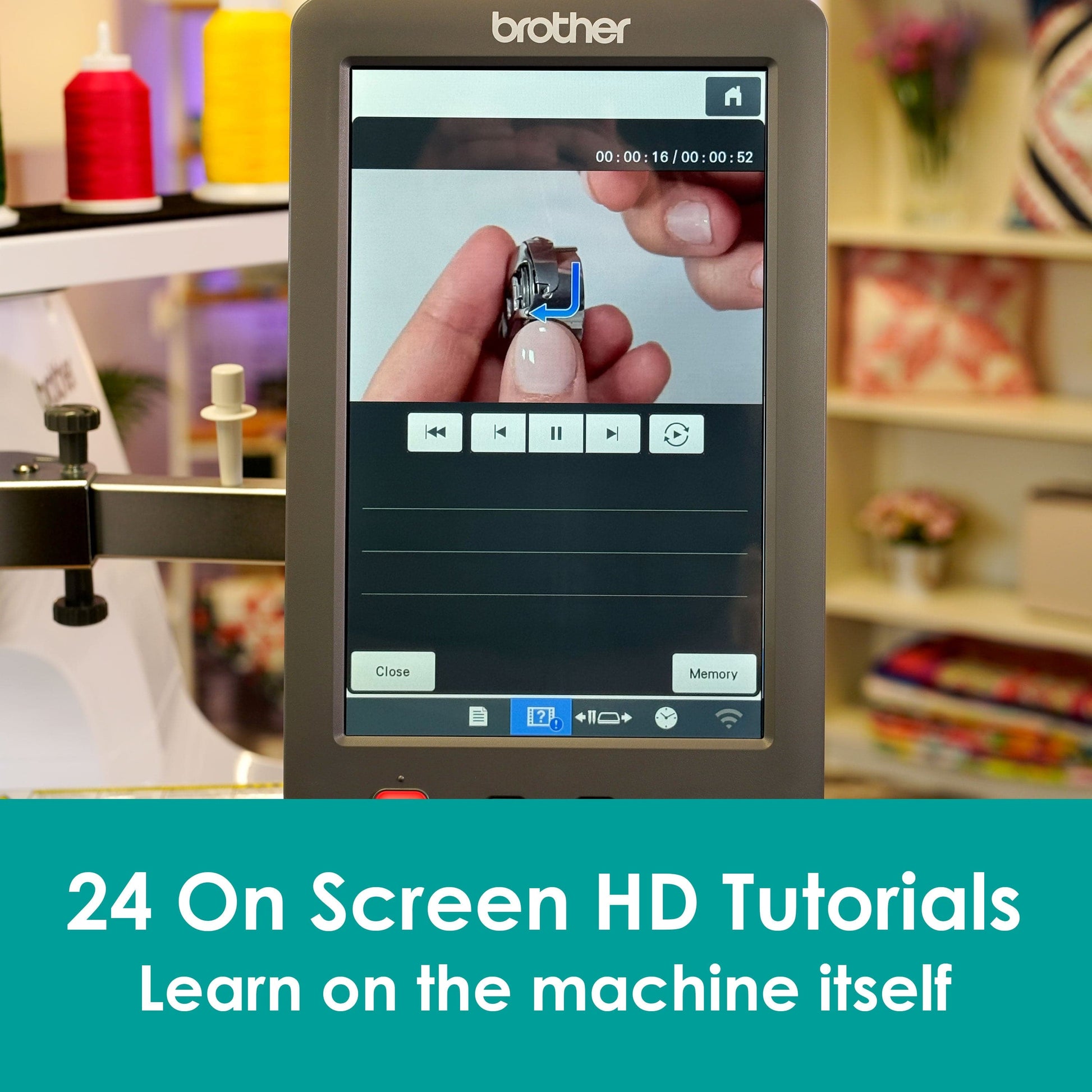 Brother Sewing Machines Brother PR680W Embroidery Machine  - The Sewing Studio