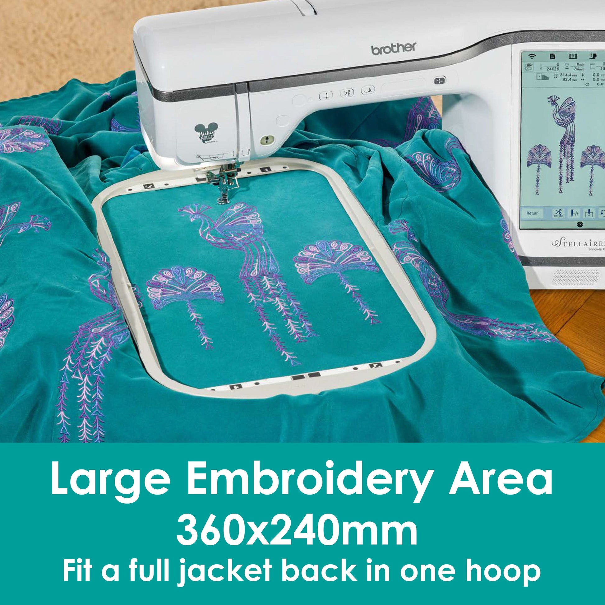 Brother Sewing Machines Brother Stellaire Innov-is XJ2 Sewing & Embroidery Machine  - The Sewing Studio