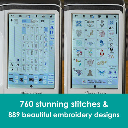 Brother Sewing Machines Brother Stellaire Innov-is XJ2 Sewing & Embroidery Machine  - The Sewing Studio