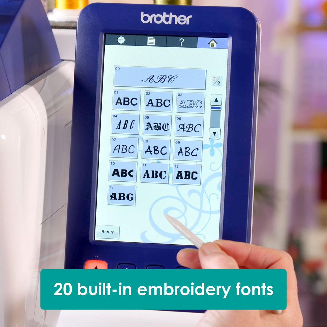 Brother Sewing Machines Brother VR Embroidery Only Machine  - The Sewing Studio