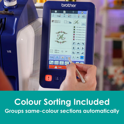 Brother Sewing Machines Brother VR Embroidery Only Machine  - The Sewing Studio