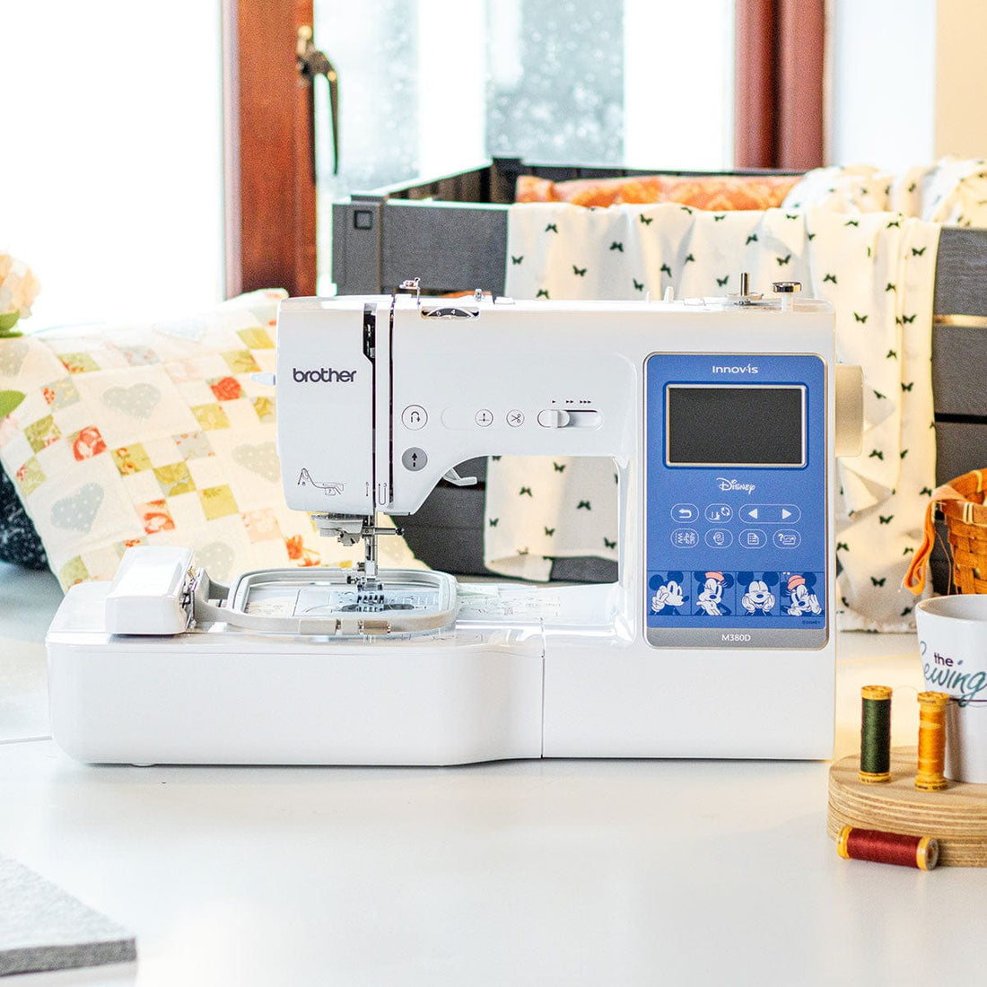 Brother Sewing Machines EX-DISPLAY Brother Innov-is M380D Sewing & Embroidery Machine  - The Sewing Studio