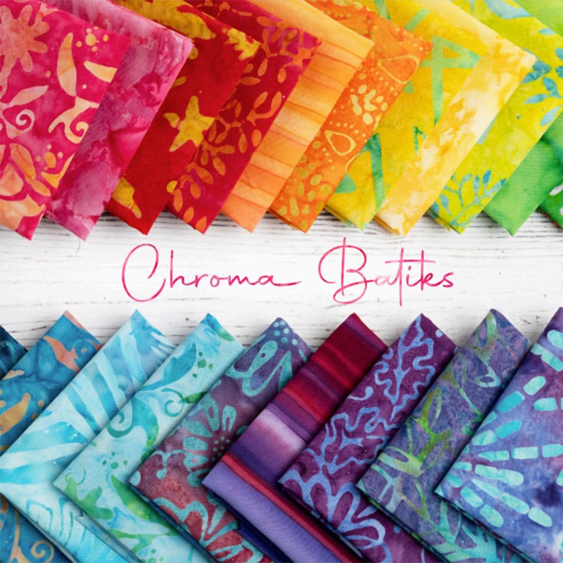 Moda Chroma Batiks Jewel 4366-35 Lifestyle Image