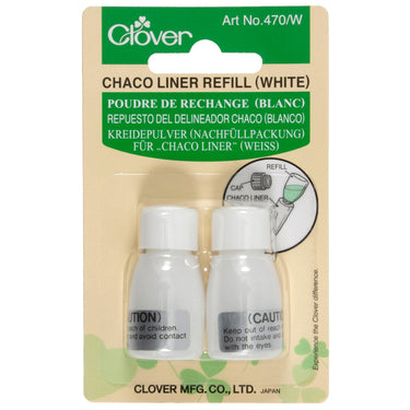 Clover Pens Pencils Markers Chaco Liner Refill: White  - The Sewing Studio for sale UK - The Sewing Studio