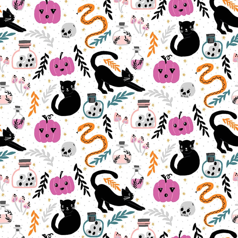 Cotton and Steel Fabric Cotton and Steel By The Glow of the Moon  - The Sewing Studio