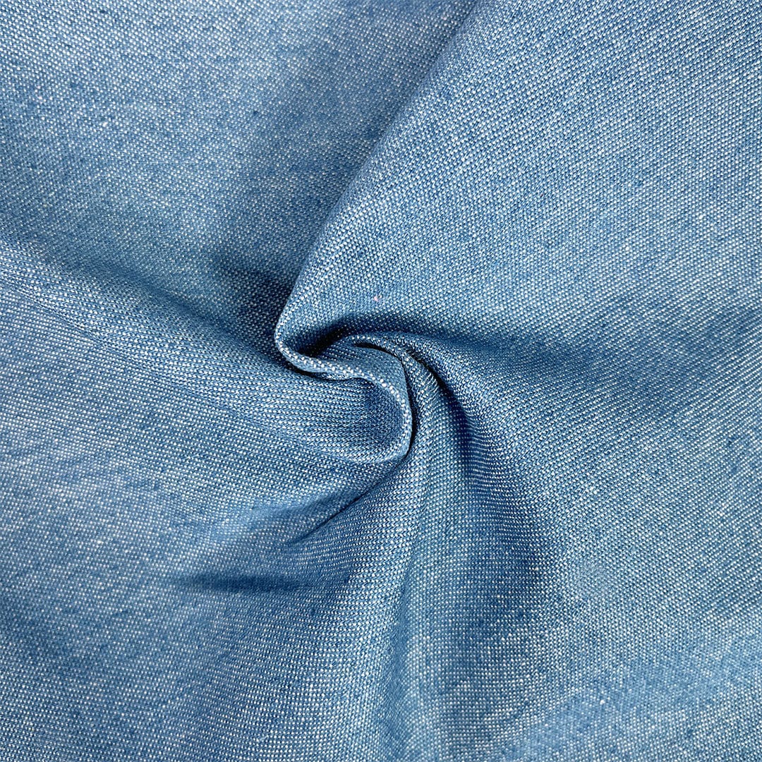 Blue Plain, Extra Wide Craft Cotton Co Fabric Craft Cotton Co Cotton Denim 60 Inch Wide - The Sewing Studio