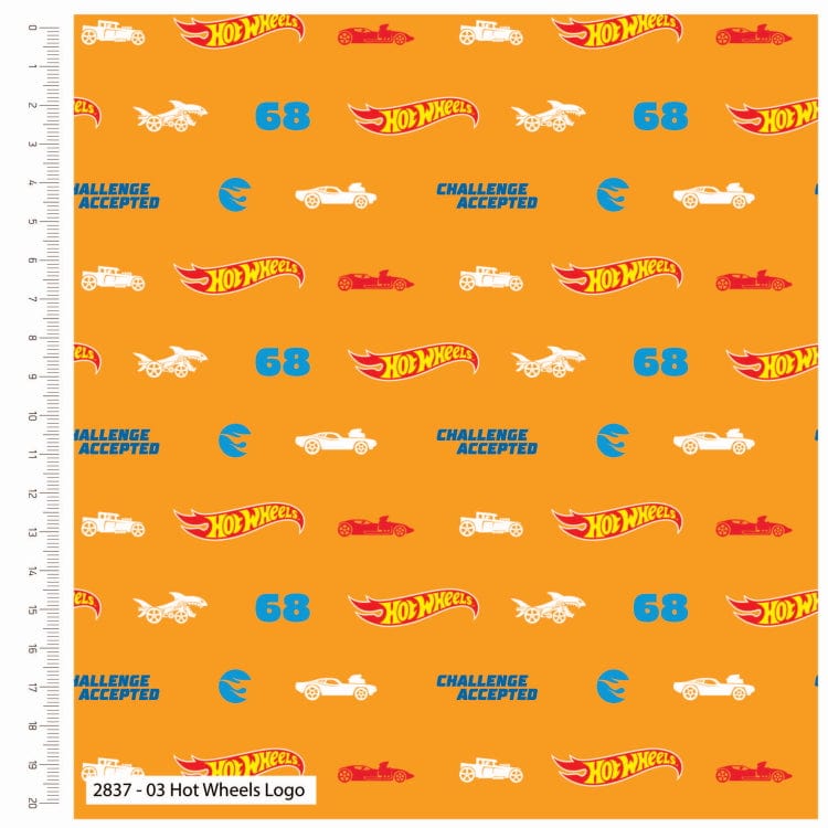 Craft Cotton Co Fabric Hot Wheels Fabrics  - The Sewing Studio