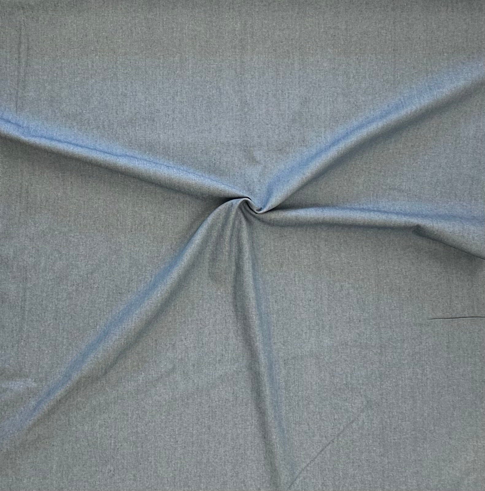 Blue Plain, Extra Wide Craft Cotton Co Fabric Craft Cotton Co Cotton Denim 60 Inch Wide - The Sewing Studio