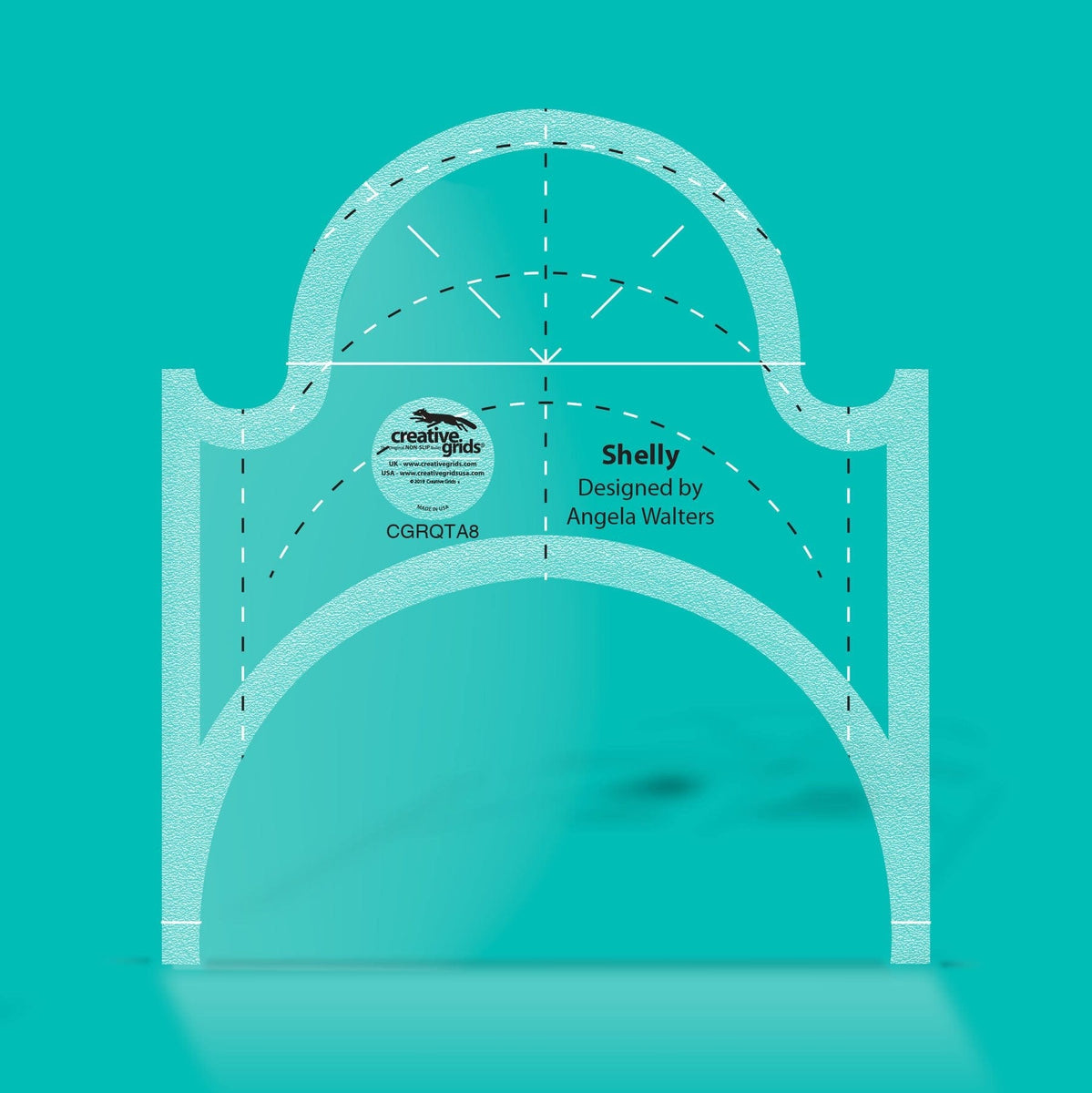 Creative Grids Machine Quilting Tool Shelly By Angela Walters