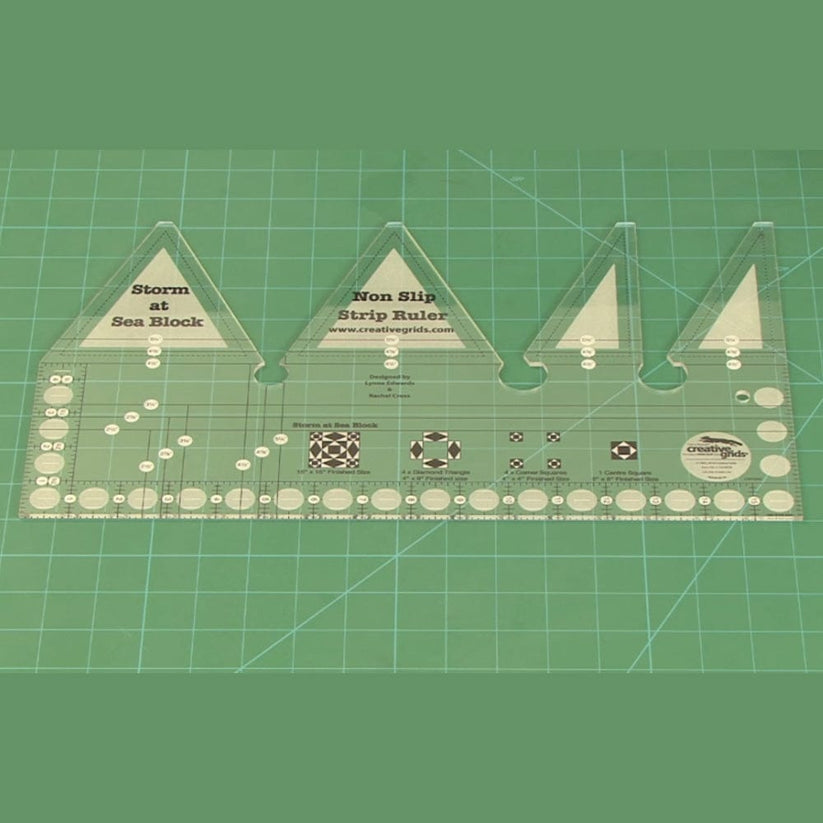 Creative Cozy Strip Ruler Creative Grids Storm at Sea Strip Ruler – 16