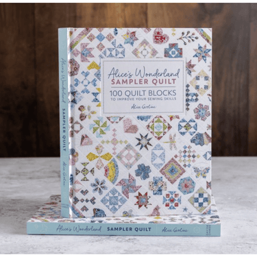 David & Charles Books Alice's Wonderland Sampler Quilt Book  - The Sewing Studio for sale UK - The Sewing Studio