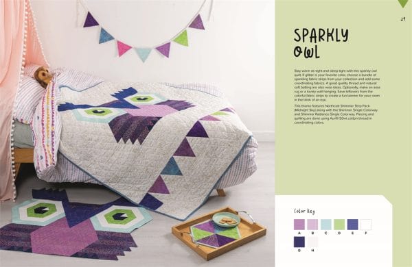 David & Charles Books Jelly Roll Animal Quilts Book  - The Sewing Studio