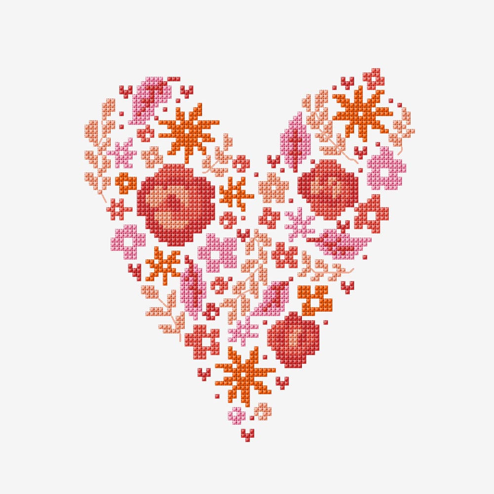 DMC Download Free Pattern: Confetti (Cross Stitch)  - The Sewing Studio