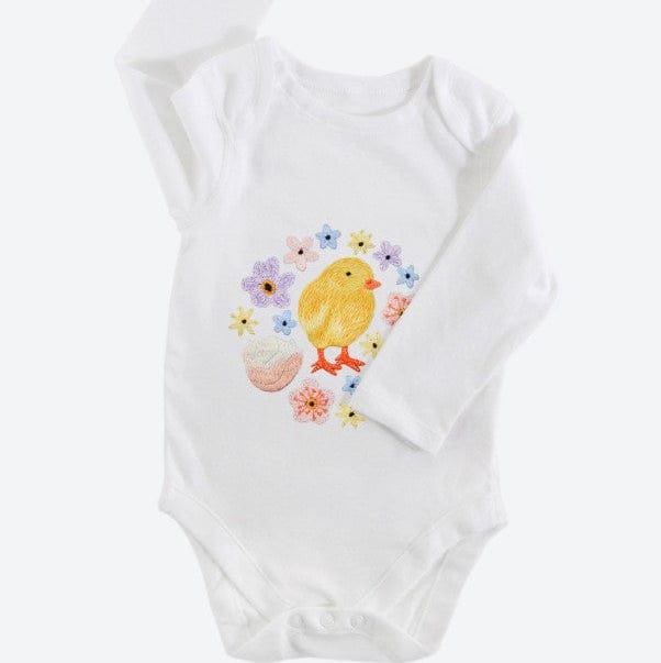 DMC Download Free Pattern: Hatching Spring Egg (Embroidery)  - The Sewing Studio