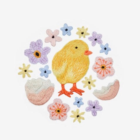 DMC Download Free Pattern: Hatching Spring Egg (Embroidery)  - The Sewing Studio