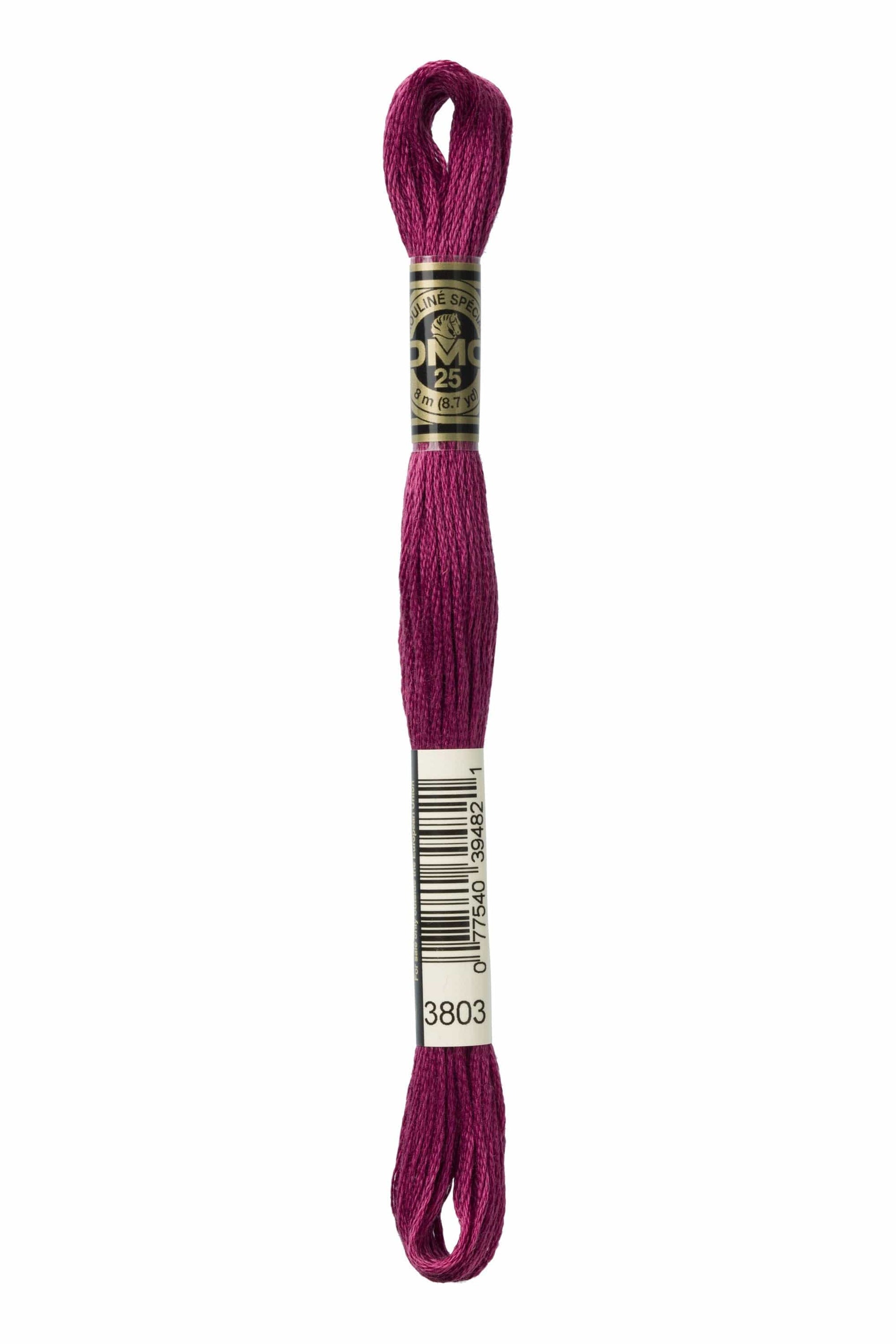 DMC Threads DMC Stranded Cotton Code 3803  - The Sewing Studio