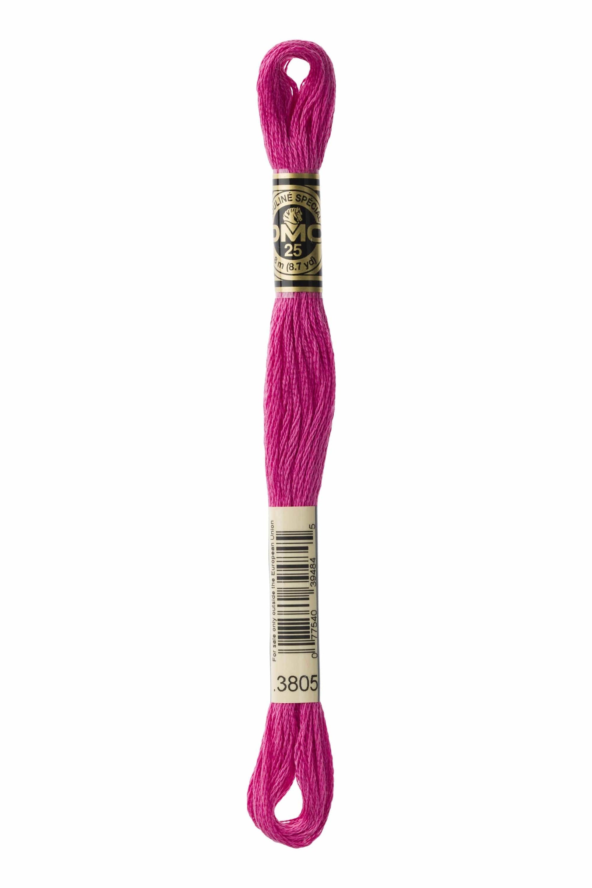 DMC Threads DMC Stranded Cotton Code 3805  - The Sewing Studio