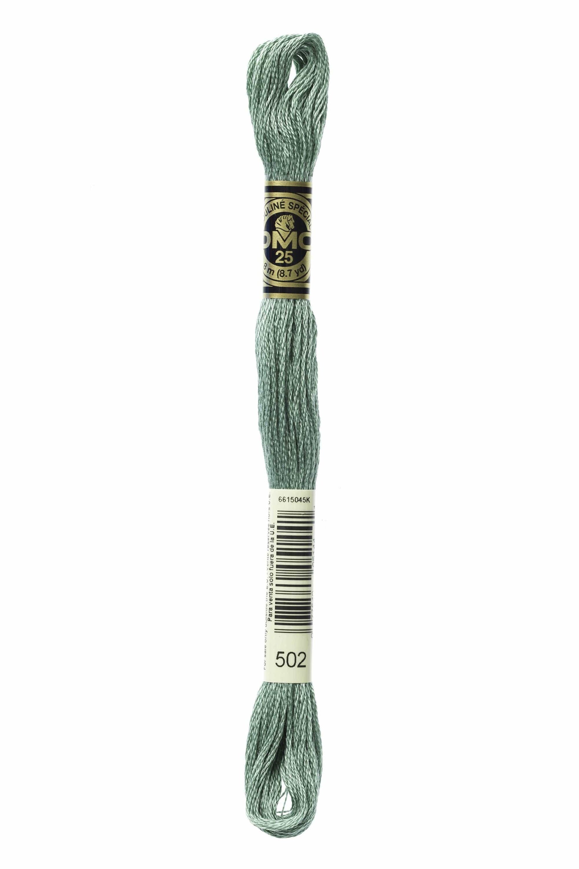 DMC Threads DMC Stranded Cotton Code 502  - The Sewing Studio