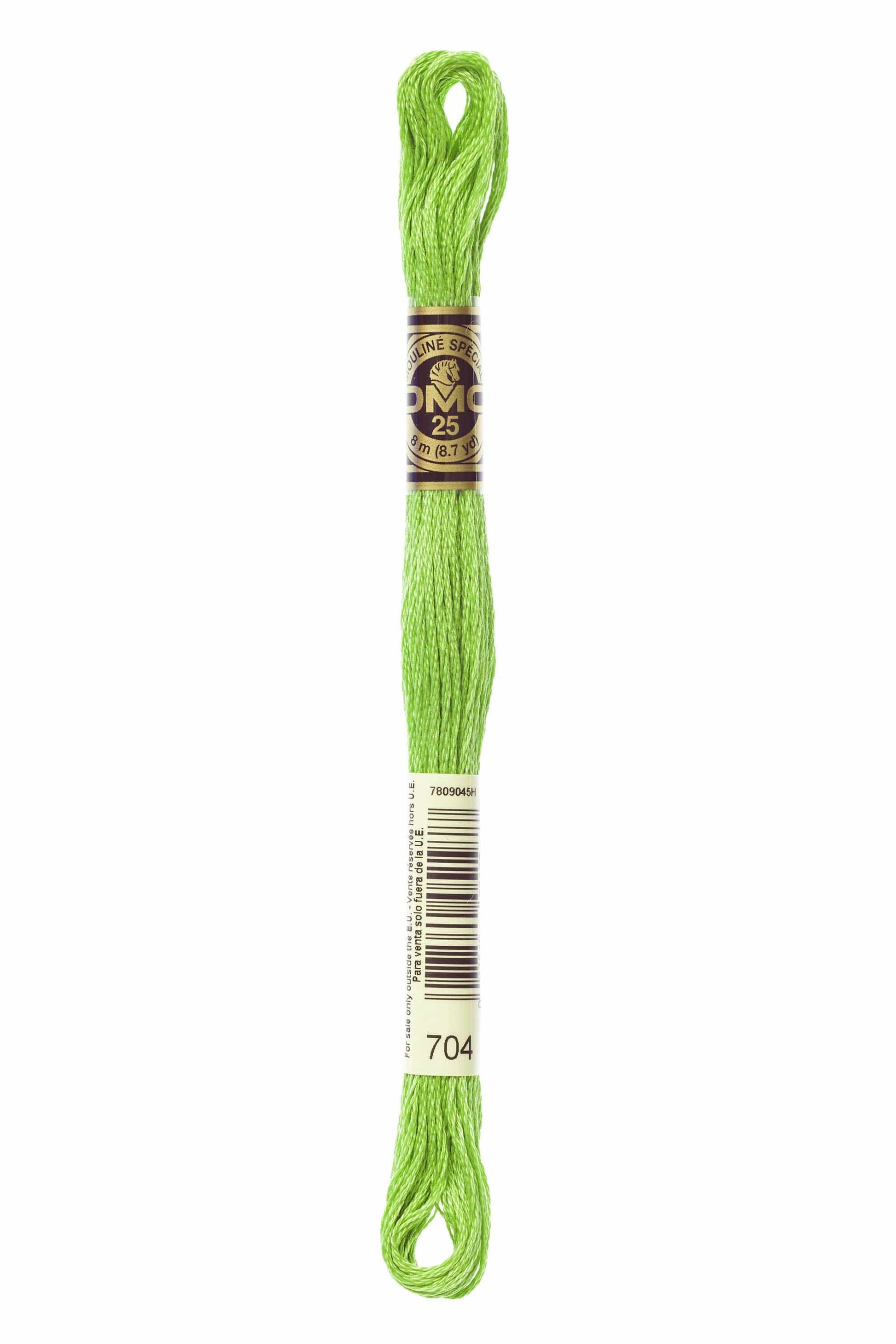 DMC Threads DMC Stranded Cotton Code 704  - The Sewing Studio
