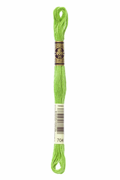 DMC Threads DMC Stranded Cotton Code 704  - The Sewing Studio