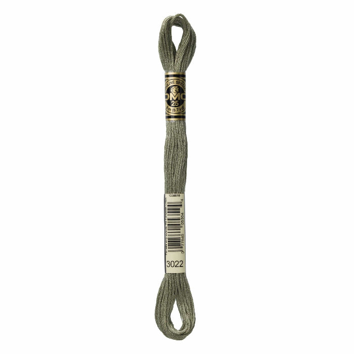 DMC Stranded Cotton Greens