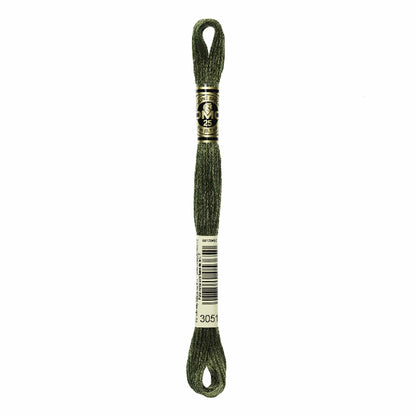 DMC Stranded Cotton Greens