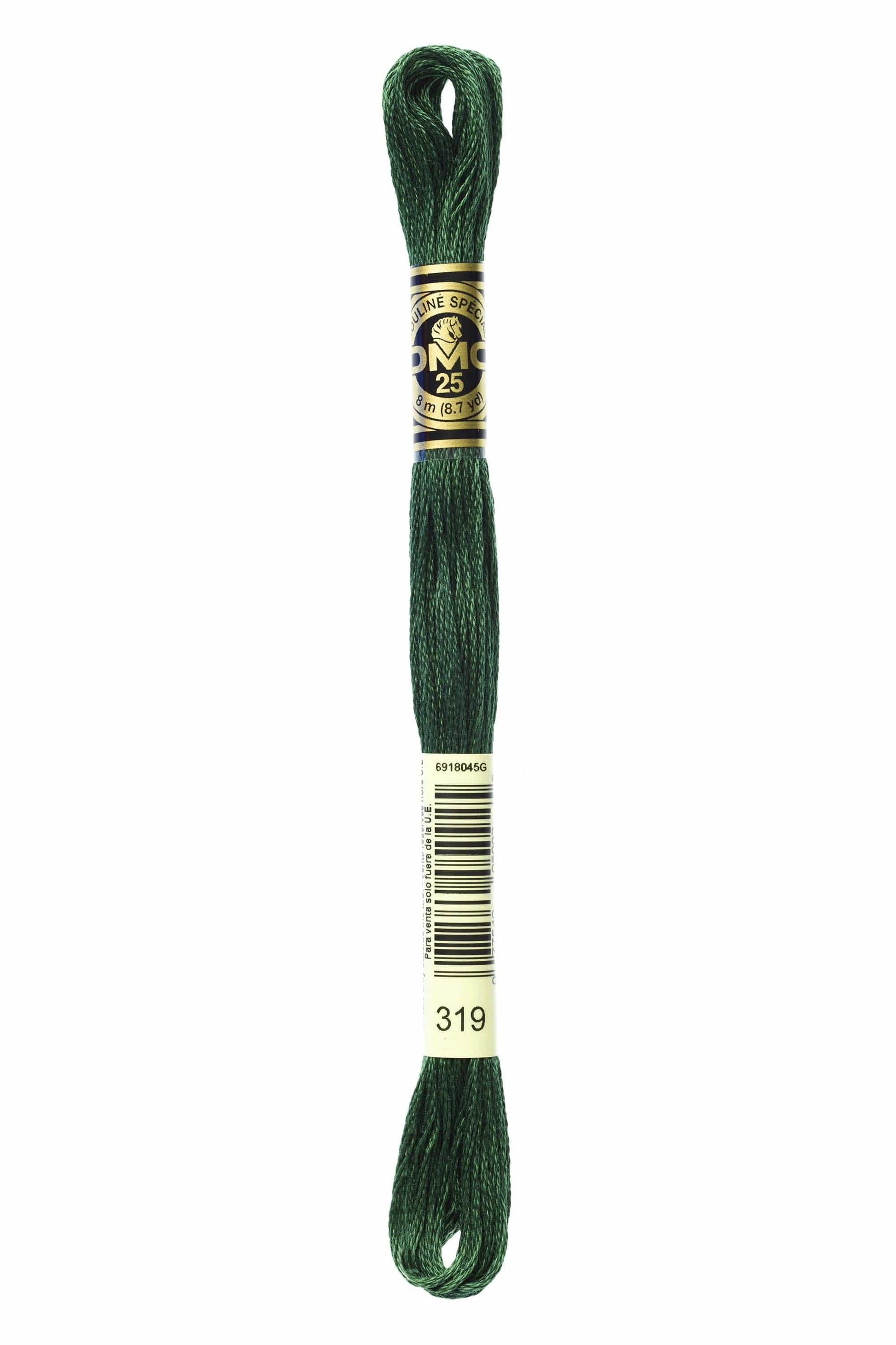 DMC Threads DMC Stranded Cotton Greens  - The Sewing Studio