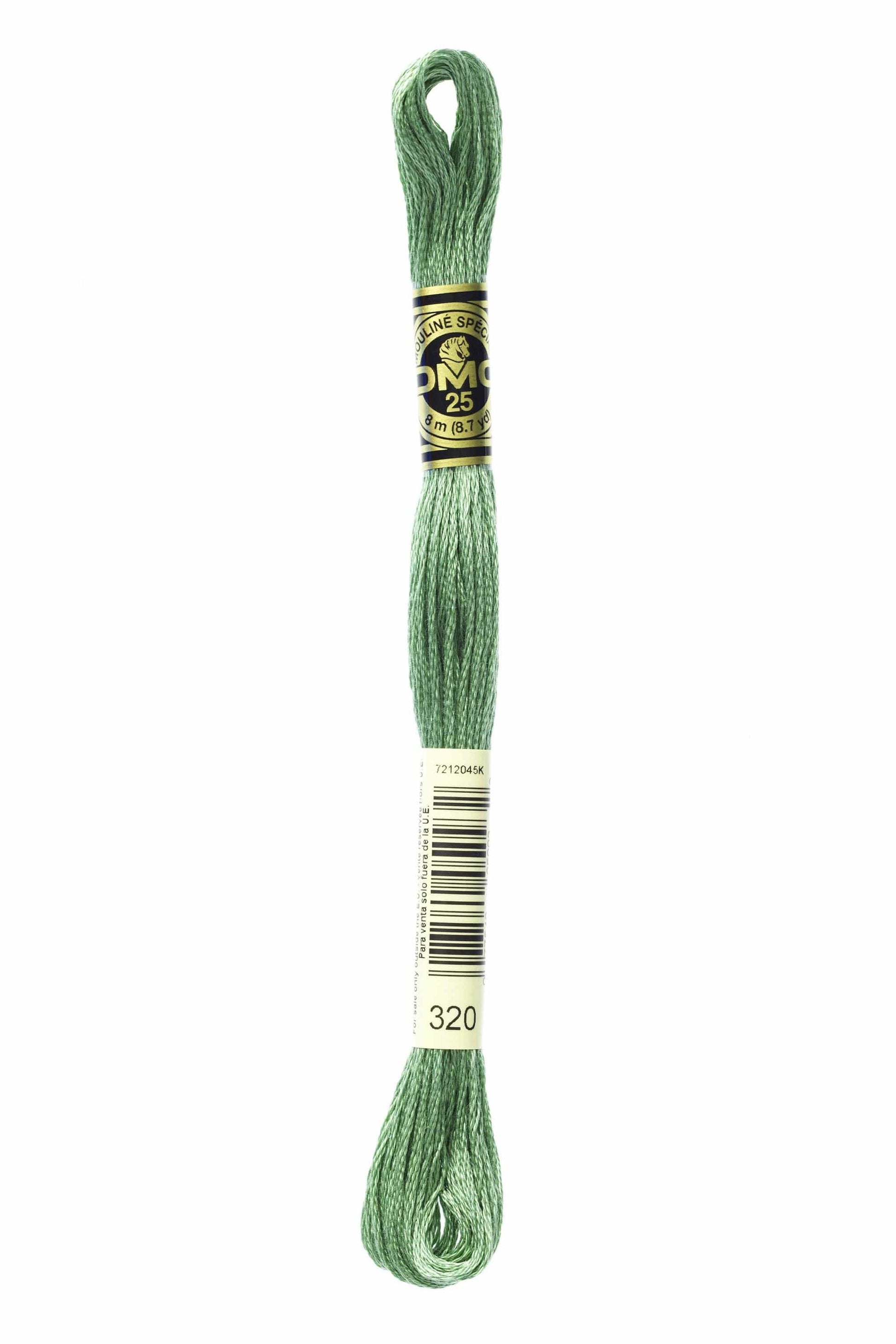 DMC Threads DMC Stranded Cotton Greens  - The Sewing Studio