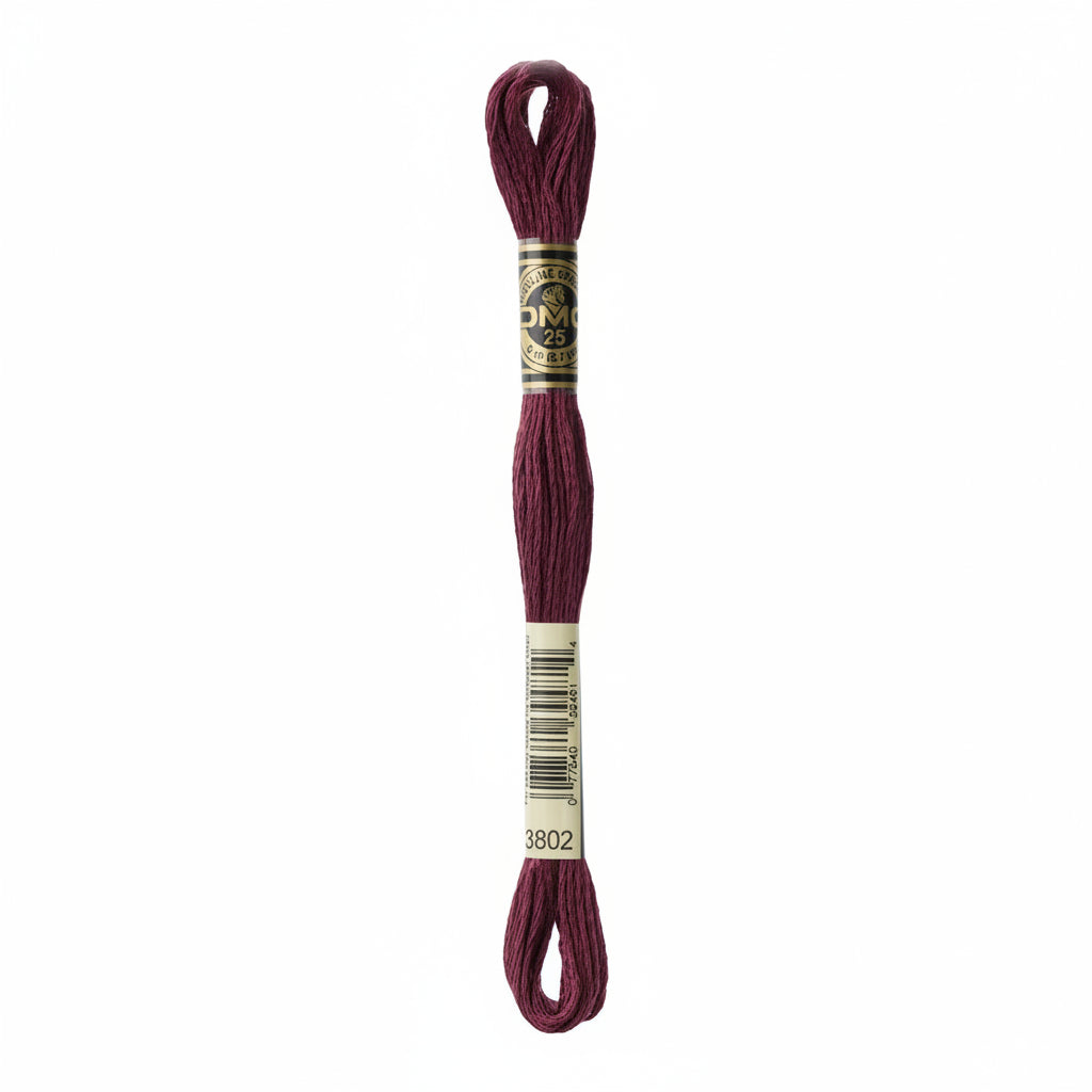 DMC Threads DMC Stranded Cotton Code 3802  - The Sewing Studio